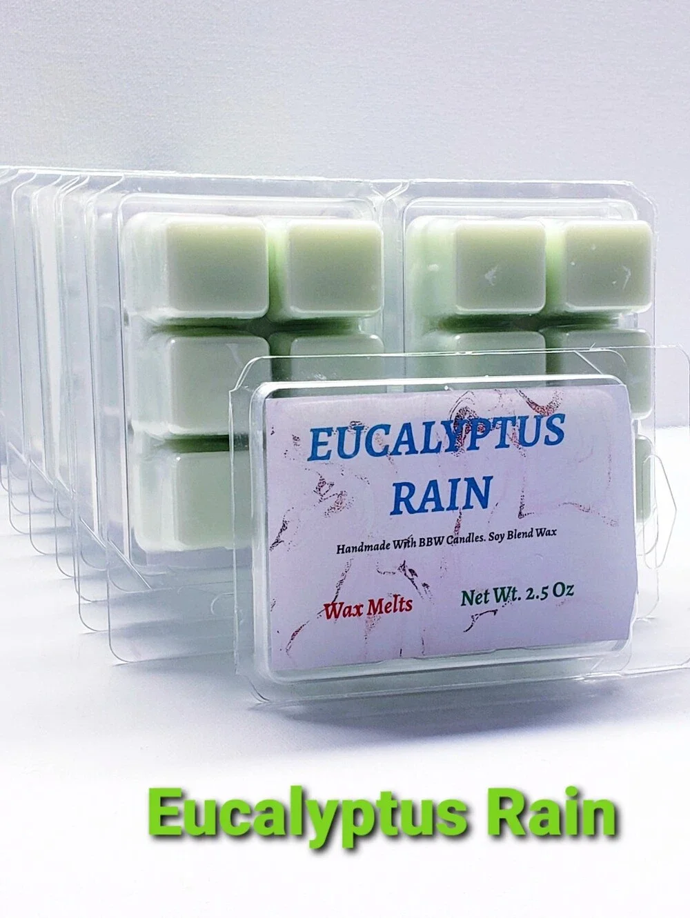 EUCALYPTUS RAIN -Bath & Body Works Candle Wax Melts- $8 per pack
